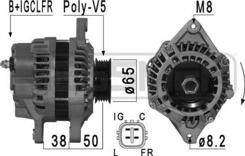 Messmer 210956A - Alternator www.molydon.hr