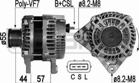 Messmer 210957 - Alternator www.molydon.hr