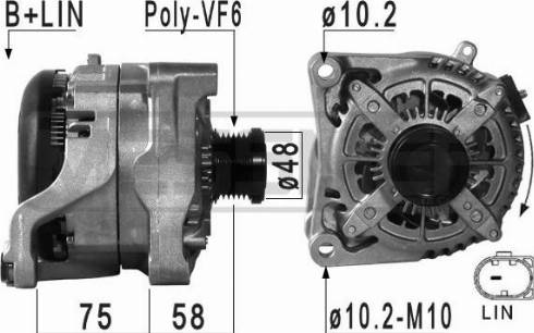 Messmer 210969A - Alternator www.molydon.hr