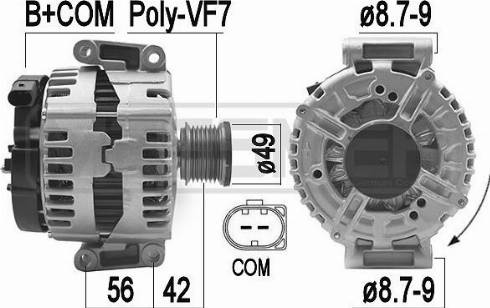 Messmer 210960A - Alternator www.molydon.hr