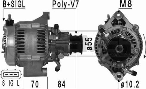 Messmer 210961A - Alternator www.molydon.hr