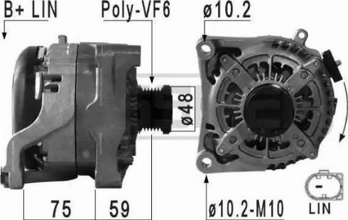 Messmer 210968 - Alternator www.molydon.hr