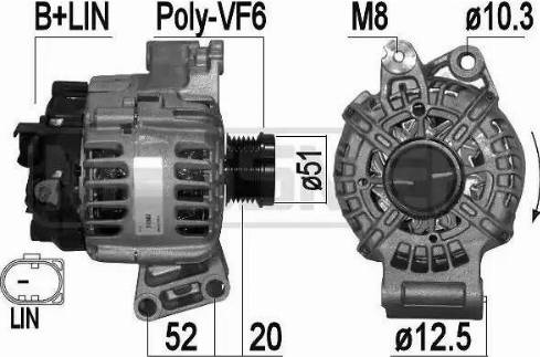 Messmer 210963 - Alternator www.molydon.hr