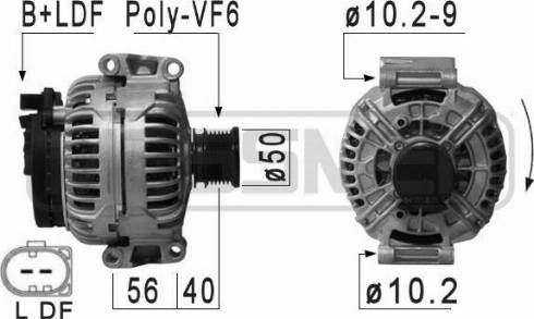 Messmer 210901A - Alternator www.molydon.hr