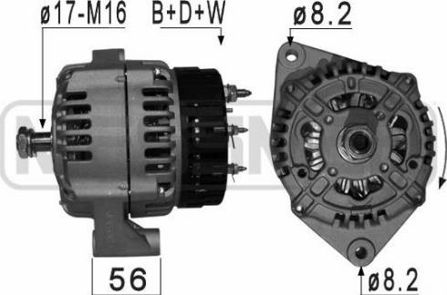 Messmer 210989A - Alternator www.molydon.hr