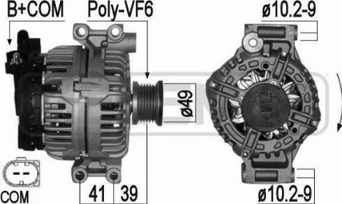 Messmer 210985A - Alternator www.molydon.hr