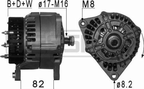 Messmer 210988A - Alternator www.molydon.hr