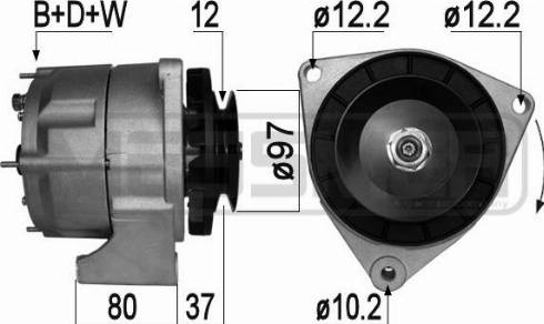 Messmer 210983A - Alternator www.molydon.hr