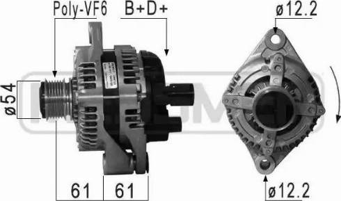 Messmer 210935 - Alternator www.molydon.hr