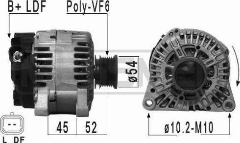 Messmer 210931A - Alternator www.molydon.hr