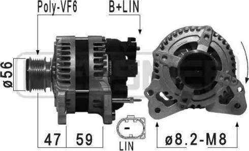 Messmer 210974 - Alternator www.molydon.hr