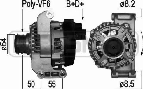 Messmer 210971 - Alternator www.molydon.hr