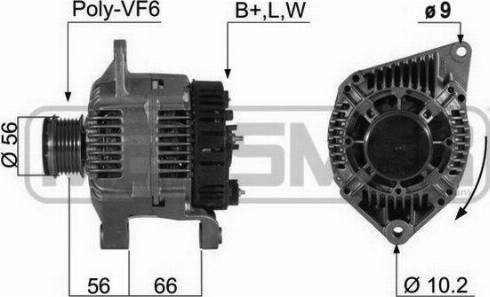 Messmer 210490R - Alternator www.molydon.hr