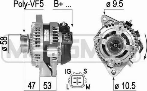 Messmer 210493 - Alternator www.molydon.hr