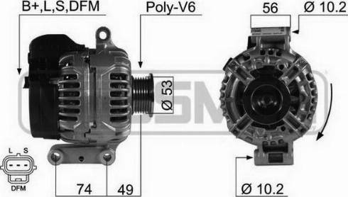 Messmer 210445R - Alternator www.molydon.hr