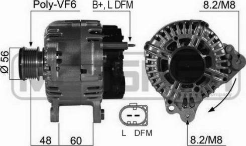 Messmer 210469A - Alternator www.molydon.hr