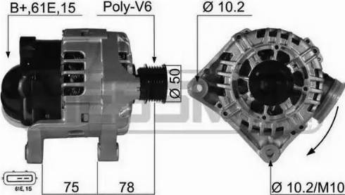 Messmer 210464 - Alternator www.molydon.hr