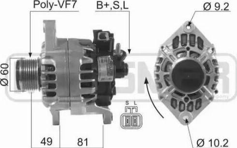 Messmer 210463 - Alternator www.molydon.hr