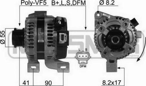 Messmer 210403A - Alternator www.molydon.hr