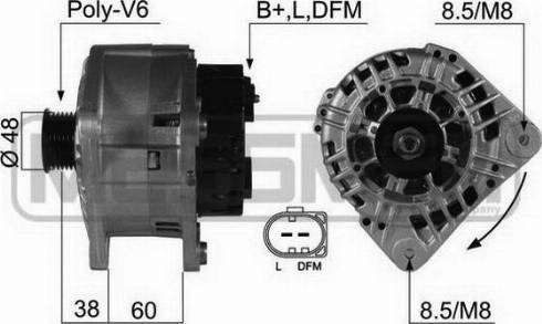 Messmer 210410A - Alternator www.molydon.hr