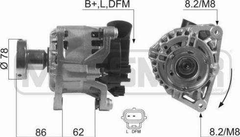 Messmer 210412A - Alternator www.molydon.hr