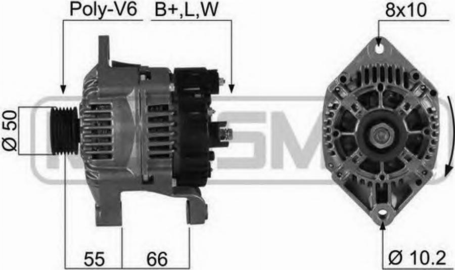 Messmer 210487 - Alternator www.molydon.hr