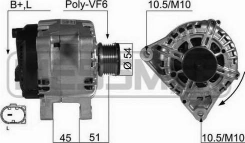 Messmer 210436A - Alternator www.molydon.hr