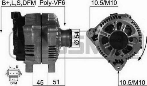 Messmer 210433A - Alternator www.molydon.hr