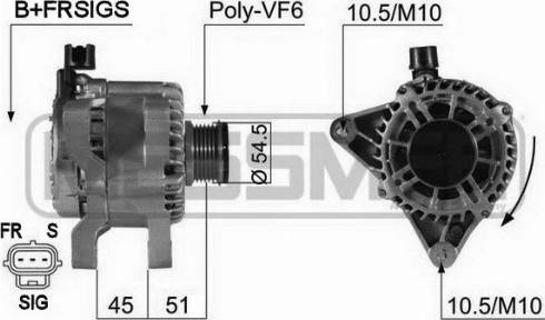 Messmer 210432A - Alternator www.molydon.hr