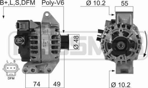 Messmer 210425A - Alternator www.molydon.hr