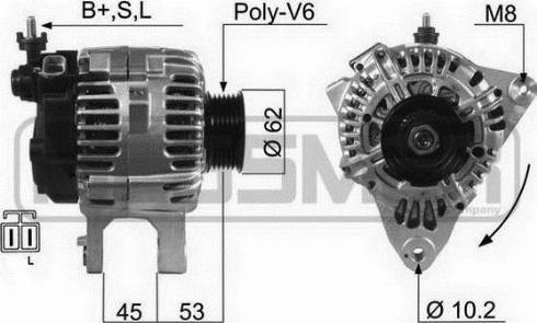 Messmer 210479A - Alternator www.molydon.hr