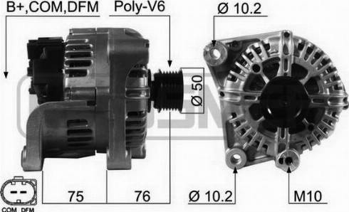 Messmer 210474A - Alternator www.molydon.hr