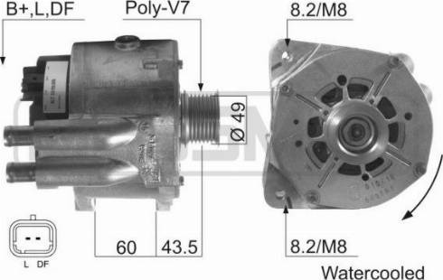 Messmer 210473A - Alternator www.molydon.hr