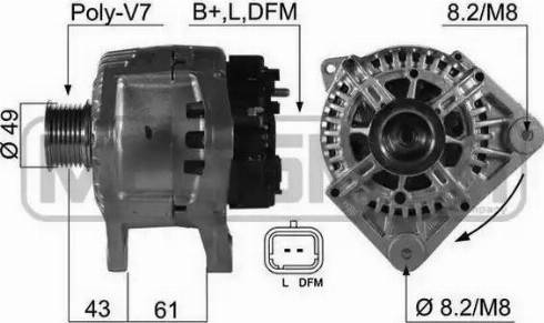 Messmer 210472 - Alternator www.molydon.hr