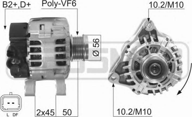 Messmer 210599 - Alternator www.molydon.hr