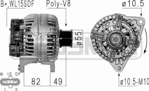 Messmer 210594A - Alternator www.molydon.hr