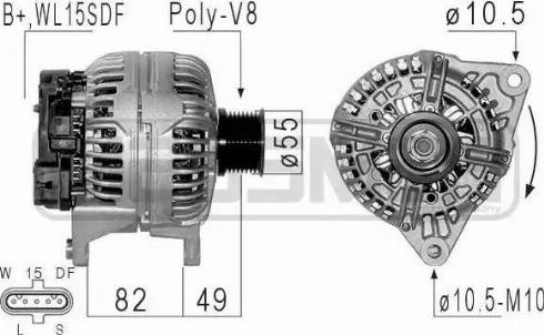 Messmer 210594 - Alternator www.molydon.hr