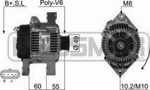 Messmer 210540R - Alternator www.molydon.hr