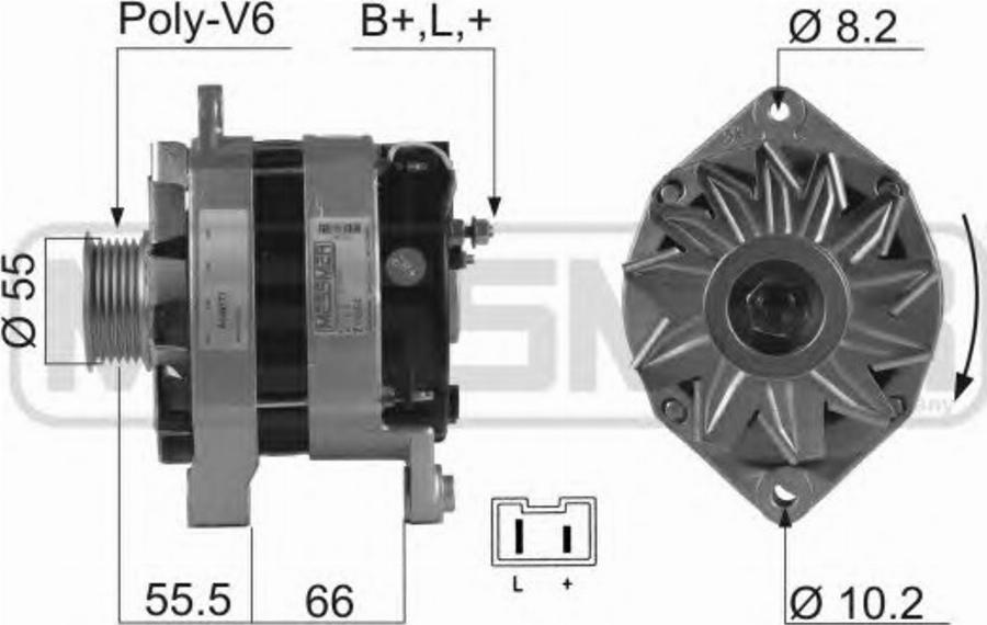 Messmer 210564 - Alternator www.molydon.hr