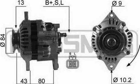 Messmer 210561A - Alternator www.molydon.hr