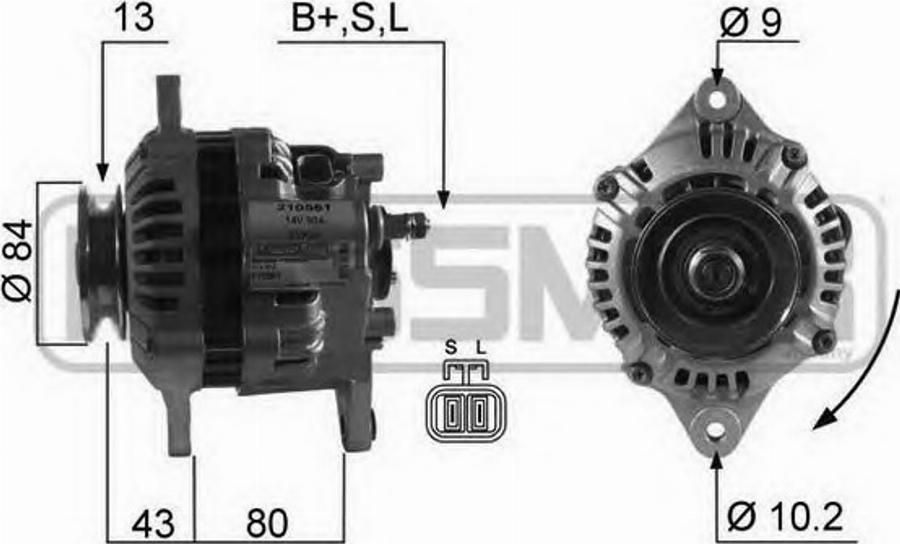 Messmer 210561 - Alternator www.molydon.hr