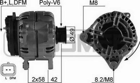 Messmer 210567A - Alternator www.molydon.hr