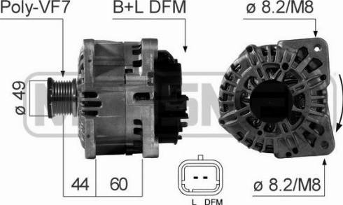 Messmer 210509A - Alternator www.molydon.hr