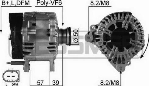 Messmer 210504A - Alternator www.molydon.hr