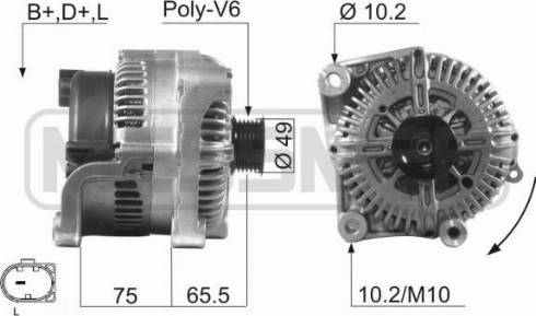 Messmer 210505A - Alternator www.molydon.hr