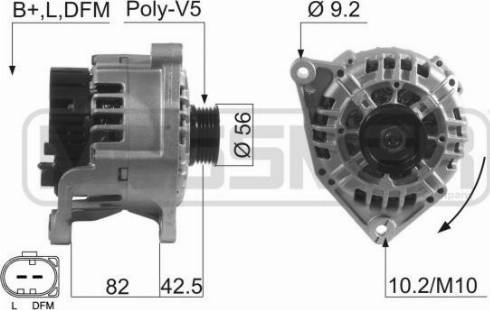 Messmer 210535A - Alternator www.molydon.hr