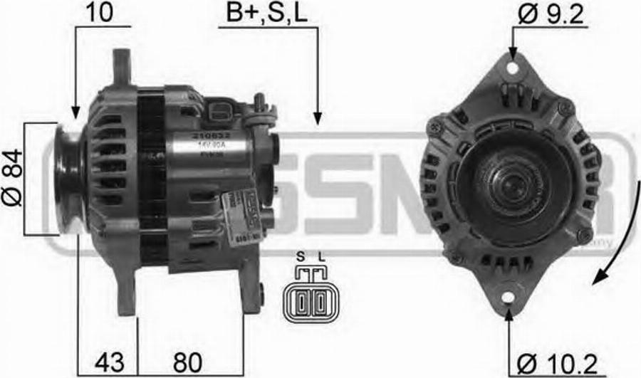 Messmer 210532 - Alternator www.molydon.hr