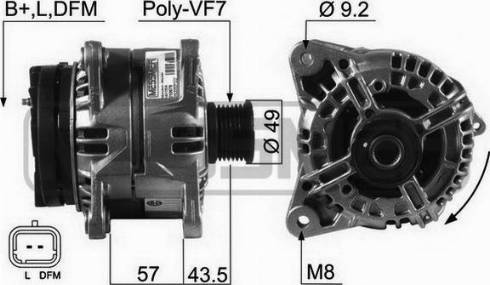 Messmer 210579A - Alternator www.molydon.hr