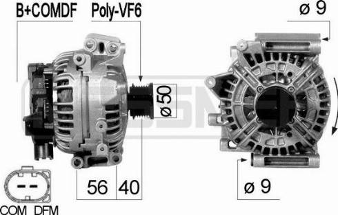 Messmer 210578A - Alternator www.molydon.hr