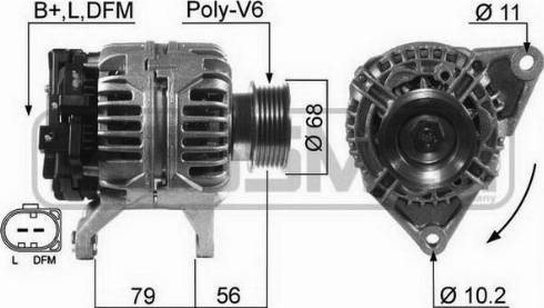 Messmer 210572A - Alternator www.molydon.hr